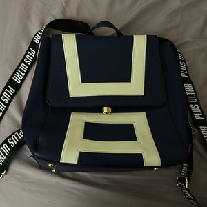 My Hero Academia Bioworld Medium Sized Pleather Backpack
